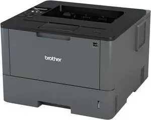 Brother HL-L5200DW Wireless Monochrome Single-Function Laser Printer - Print only - 42 ppm, 1200 x 1200 dpi, Auto Duplex Printing, 8.5" x 14", 256MB Memory, Ethernet, 1-line LCD