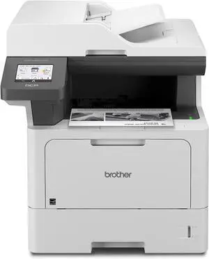 Brother DCP-L5510DN Business Monochrome Laser All-in-One Printer with Duplex Printing and Networking, Works with Alexa