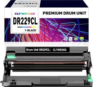 Ennovor DR229CL Black Drum Unit Replacement for Brother DR229CL DR229CL-BK DR-229CL-BK for MFC-L3780CDW MFC-L3720CDW HL-L3220CDW HL-L3300CDW HL-L3280CDW Printer (Drum Only, 1-Pack)
