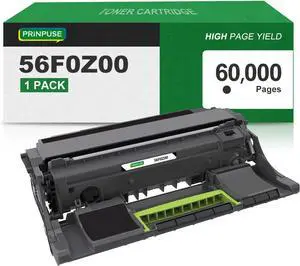 Ennovor 56F0Z00 Drum Unit Replacement for Lexmark 56F0Z00 Drum Unit for Lexmark MS321 MS421 MS521 MX522adhe MS621dn MS622 Series Printer