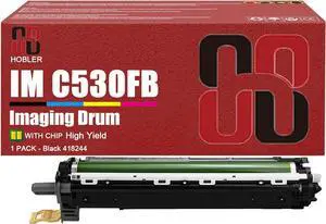 Ennovor IM C530FB Drum Units Compatible for Ricoh IMC530 418244 418245 418246 418247 Imaging Drum Unit Work for Ricoh IM C530FB Printer 1 Black