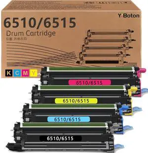 Ennovor Phaser 6510 Workcentre 6515 Drum Unit Cartridge Replacement for Xerox 108R01417 108R01418 108R01419 108R01420 Imaging Unit Compatible for Xerox Phaser 6510 WorkCentre 6515 Printer Drum