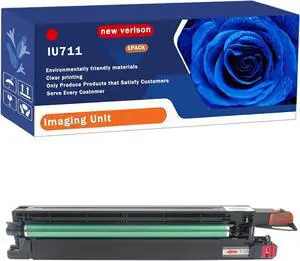 Ennovor IU711 Imaging Unit Compatible for Konica Minolta bizhub C654 C654e C754 C754e 654 754 Printers, High Yield 300000 Pages, with Chip (1 Pack Magenta)