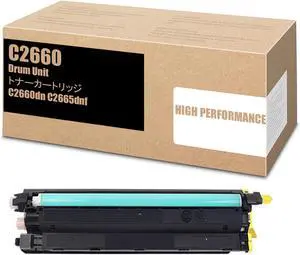 Ennovor Compatible Drum Unit Replacement for Dell 331-8434 TWR5P , to Use with C2660dn C2665dnf S3840cdn S3845cdn Printer, Imaging Unit (Yellow)