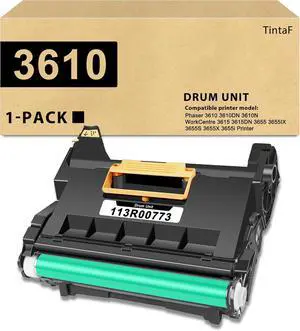 Ennovor Phaser 3610 WorkCentre 3615 3655 Drum Cartridge Replacement for Xerox 113R00773 Drum Unit with Phaser 3610 3610DN 3610N WorkCentre 3615 3615DN 3655 3655IX 3655S 3655X 3655i Printer (No Toner)