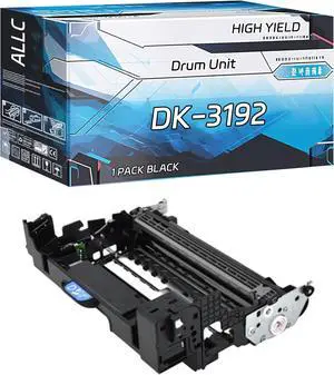 Ennovor ALLC Compatible for Kyocera DK-3192 Drum Unit Work for Kyocera ECOSYS P3050dn P3055dn P3060dn P3150dn Printers, with Chip, High Yield 310000 Pages, Clear Printing (Black)