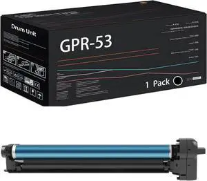 Ennovor GPR-53 Drum Unit Compatible for Canon imageRUNNER Advance DX C3725i DX C3730i DX C3826i DX C3830i DX C3835i DX C3935i Printers, with Chip, High Yield 86300 Pages (Black)