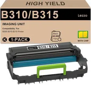 Ennovor B305 B315 B310 Drum Unit 1-Pack Black Replacement for Xerox 013R00690 Imaging Uint for B305 B310 B315 Printer