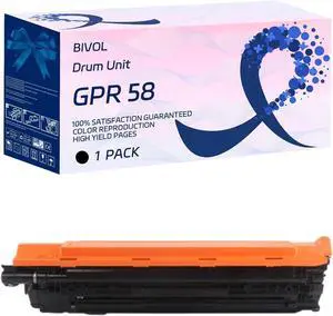 Ennovor GPR 58 Drum Unit Compatible for Canon imageRUNNER Advance DX C257iF DX C357iF Printers, with Chip, High Yield 45000 Pages, Vivid Colors (Black)