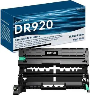 Ennovor DR920 Drum Unit with Chip Replacement for DR920 DR-920 Imaging Unit Compatible for Brother HL-L5210DN HL-L5210DW HL-L5210DWT HL-L5215DW HL-L6210DW HL-L6210DWT HL-L6310DW Printers, 1-Pack