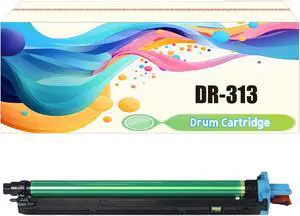 Ennovor DR313 DR-313 Drum Cartridge Suitable for Konica Minolta Bizhub 308 368 458 558 C258 C368 C458 C558 C658 Printer, A7U40RD A7U40TD Imaging Drum Unit Black