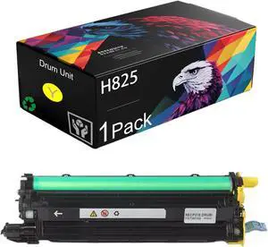 Ennovor H825 Drum Unit Compatible for Dell H825 MJN86 CD7Y3 D20NH 16C0Y, Reliable Performance Compatible for Dell S2825cdn H625cdw H825cdw S2825 H625 H825 Printer, High Yield 50000 Pages (Yellow)