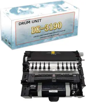 Ennovor Compatible for Kyocera M3655idn P3155DN P3260dn P3150DN Printer, High Yield DK-3190 Black Drum Unit Replacement, blue