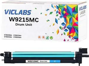 Ennovor W9215MC Drum Unit Replacement for HP W9215MC Drum Unit for use in HP Color Laserjet Managed MFP E78228dn E78223dn E78323dn E78325dn E78330dn Printer(1- Pack,Cyan)