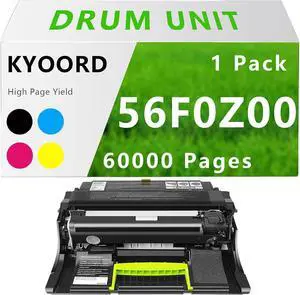 Ennovor 56F0Z00 M3250 XM3250 1 Pack Imaging Drum Unit Super Extra High Yield Up to 60000 Pages Replacement Compatible for Lexmark M3250 XM3250 Laser Printer 1-Pack 1pk