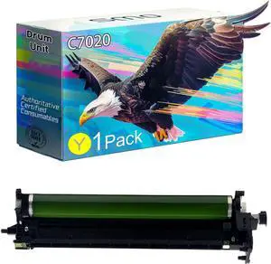 Ennovor 113R00780 Compatible for Xerox C7020 Drum Unit, Reliable Performance Compatible for Xerox VersaLink C7020 C7025 C7030 Printer, High Yield 80000 Pages (Yellow)