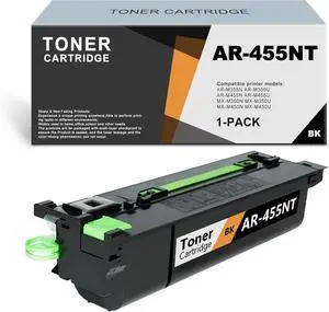 Ennovor ARSEINK Compatible AR-455MT AR-455NT Toner Cartridge Replacement for Sharp AR-M355N M355U M455N M455U MX-M350N M350U M450N M450U Printer Toner Cartridge(1 Pack, Black)