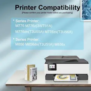 Ennovor W2004A 660A Drum Unit Black 660A Imaging Unit Replacement for HP Color Enterprise M751n M751dn(T3U44A) M856dn M856x MFP M776dn M776z M776zs Printer(4 Pack)