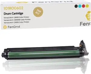 Ennovor 101R00602 Drum Unit, 4-Color Universal, 190,000 Page-Yield, Works with Printer Models Xerox VersaLink C8000, C9000, C8000W
