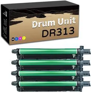 Ennovor Compatible for Konica Minolta DR313 Drum Unit Replacement for Bizhub C308 C368 C258 C458 C558 C658 Printer 1 Set