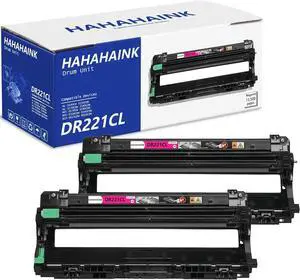Ennovor 2 Pack DR221CL Magenta High Yield Drum Unit Replacement for Brother HL-3140CW 3150CDN 3170CDW 3180CDW MFC-9130CW 9140CDN 9330CDW 9340CDW DCP-9015CDW 9020CDN Printer
