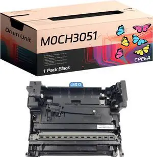 Ennovor Compatible for Ricoh M0CH3051 Drum Unit Work for Ricoh IM 550F IM 600SRF P 800 P 801 Printers, with Chip, High Yield 50000 Pages, Clear Printing (Black)