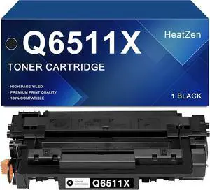 Ennovor Q6511X Black Toner Cartridge High Yield Replacement for HP 11X Black Toner Cartridge for Laserjet 2400 2410 2410n 2420 2420D 2420n 2420dn 2420dtn 2430 2430n 2430tn 2430dtn Printer Ink