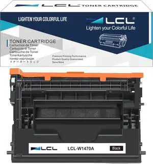LCL 147A Black Toner Cartridge Replacement for HP 147A W1470A 147X W1470X for HP Laserjet M610 M611 M612 M610n M611dn M611x M612dn M612x MFP M634z M635fht M635 M635h M636fh Flow MFP M634h M635z M636z