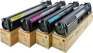 T-FC415U Toner Cartridge Replacement for Toshiba T-FC415U T-FC415U-K T-FC415U-C T-FC415U-M T-FC415U-Y Toner for E-Studio 2515AC 3015AC 3515AC 4515AC 5015AC Printer Ink (Black Cyan Magenta Yellow)