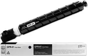 GPR61 GPR-61 Black High Yield Toner Cartridge (Black 1 Pack) 3763C003 3763C003AA Toner Cartridge Compatible for Canon GPR-61 for imageRUNNER Advance C5840i C5850i C5860i C5870i Printer 71,500 Pages