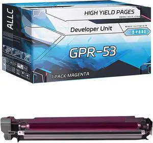 GPR-53 Developer Unit Compatible with Canon imageRUNNER ADVANCE C3325i C3330i C3525i C3530i DX C3720i DX C3725i DX C3730i Printers, High Yield 160000 Pages, Experience Superior Printing (Magenta)