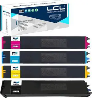LCL MX-61NT Toner Cartridge Replacement for Sharp MX61NT MX-61NT-BA MX-61NT-CA MX-61NT-MA MX-61NT-YA for Sharp MX-3051 MX-3061 MX3071 MX3551 MX3561 MX3571 MX4051 MX4061 MX4071 MX5051 MX5071 (KCMY)