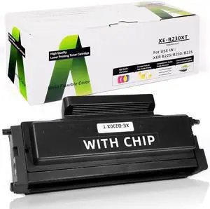 B230 B225 B235 Black Toner Cartridge Compatible for 006R04400 006R04401 Toner Cartridge 6,000 Pages High Capacity with New Chip Replacement for Xerox B230 B225 B235 Printer (6000 Pages High Yield)