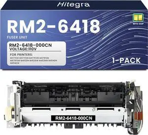 RM2-6418 RM2-6460 Fuser Unit RM2-6418-000CN RM2-6460-000CN Replacement for HP RM2-6418 Fuser for M455dn M452dn M452dw M452nw M454dn M454dw M377dw M477fdn M477fdw M479fdn M479fdw Printer, 1-Pack (110V)