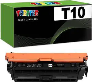 ToBeter 4566C001 T10 Toner Cartridge Compatible for Canon Color imageCLASS X LBP1538C MF1538C C1533P C1538P C1538iF Printer, 1 Pack of 4566C001 T10 Black Toner Cartridge, High Capacity, 13,000 Pages