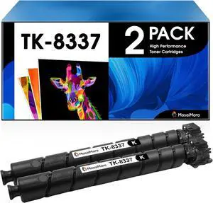 MasaiMara 25,000 Pages High Capacity Compatible Toner Cartridges Replacement for Kyocera TK-8337 TK8337 1T02RL0US0 for Kyocera TASKalfa 3252ci 3253ci Copystar CS3252ci CS3253ci Printer (Black, 2-Pack)