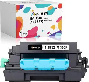 hehua Compatible IM 350 IM 350F Toner Cartridge IM350 IM350F 418132 Replacement for Ricoh 418132 Black Cartridge Toner use with Ricoh Savin IM 350F Lanier IM 350F Printer (1 Pack Black,14,000 Pages)