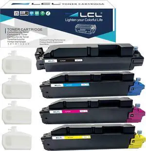 Ennovor LCL TK5272 Toner Cartridge Replacement for Kyocera TK-5272 TK-5272K TK-5272C TK-5272M TK-5272Y for Kyocera ECOSYS M6230cidn M6235cidn M6630cidn M6635cidn P6230cdn Printer (KCMY)