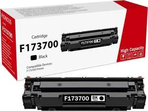 Ennovor F173700 Black Toner Cartridge (1-Pack) - PINOS Compatible F173700Toner Cartridge Replacement for Canon F173700 Black Toner Cartridge Work with F173700 Printer