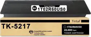 Ennovor Compatible TK-5217 TK5217 Toner Cartridge Black 1-Pack 1T02R60US0 Replacement for Kyocera TK-5217K TK5217K Toner Cartridge for TASKalfa 406ci and Copystar CS406ci Printer