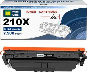 Ennovor 210X W2100X Toner Cartridge (with Chip) High-Yield Replacement for HP 210X W2100X 210A W2100A Work for HP Color Laser Pro 4201dw 4201dn MFP 4301dw 4301fdw 4301fdn Series Printers ( Black*1 )