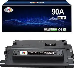 Ennovor 90A Black Toner Cartridges Replacement for HP 90A CE390A Black Toner Work with HP Enterprise 600 M601 M602 M603 M4555 MFP M602x M603dn M602n Printer Ink (1-Pack)