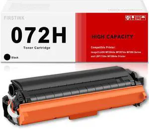 Ennovor High Capacity 072H Black Toner Cartridge Replacement for Canon CRG072H Toner imageCLASS MF284dw MF287dw MF280 Series and LBP172dw MF289dw Printer (1-Black)