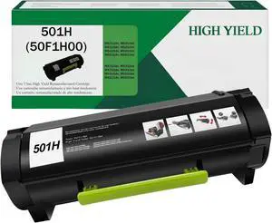 Ennovor Remanufactured 50F1H00 Lexmark ms312dn Toner Cartridge for Lexmark MX310dn, MS410dn, MS510dn, mx410de MX510de, MX511de, MS610dn, MX610de, MX611de (5,000 Pages)