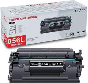 Ennovor 1-Pack 056L 3006C001 Black Toner Cartridge High Yield (with chip) Compatible CRG056L 056L Replacement for Canon imageCLASS LBP320 imageCLASS LBP325dn imageCLASS MF540 Series Printer