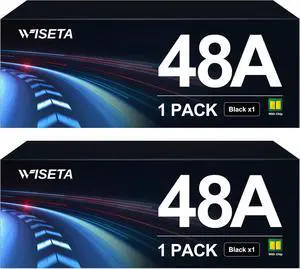 48A CF248A M15w Toner - Compatible Toner Cartridge Replacement for HP 48A CF248A Compatible with Laserjet Pro M15w Toner Laserjet Pro M29w M30w M31w MFP M28w M28a M29a M15a M16w Printer (2 Black)