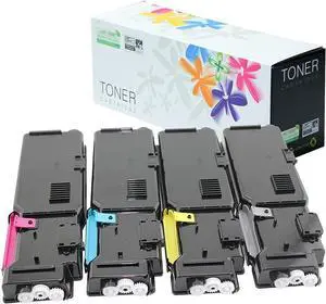 Ennovor Remanufactured for Xerox Phaser 6600 6600N 6600DN WorkCentre 6605 6605N 6605DN Toner Cartridge (Black 106R02228, Yellow 106R02227, Magenta 106R02226, Cyan 106R02225, 4-Pack)