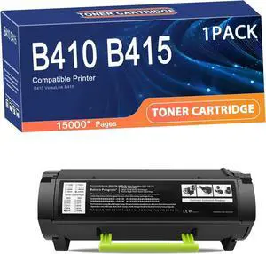 Ennovor B410 B415 006R04727 Toner for Xerox Printer: High Yield Black Compatible Toner Cartridge to Work with B410 VersaLink B415 Printer 1set