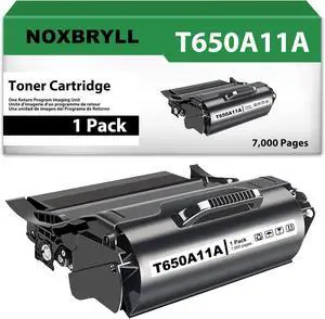 Remanufactured T650A11A Toner Cartridge Compatible for Lexmark T650 T650n T650dn T650dtn T652 T652n T652dn T652dtn T654 T654n T654dn T654dtn T656dne TS654dn TS656dne Printers(1 Pack,7,000 Pages)
