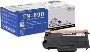 1 Pack TN890 TN-890 Ultra High Yield Black Toner Cartridge Compatible TN890 Replacement for Brother HL-L6250DW HL-L6400DW HL-L6400DWT MFC-L6750DW MFC-L6900DW Printe | Up to 21,000 Pages 1 Each